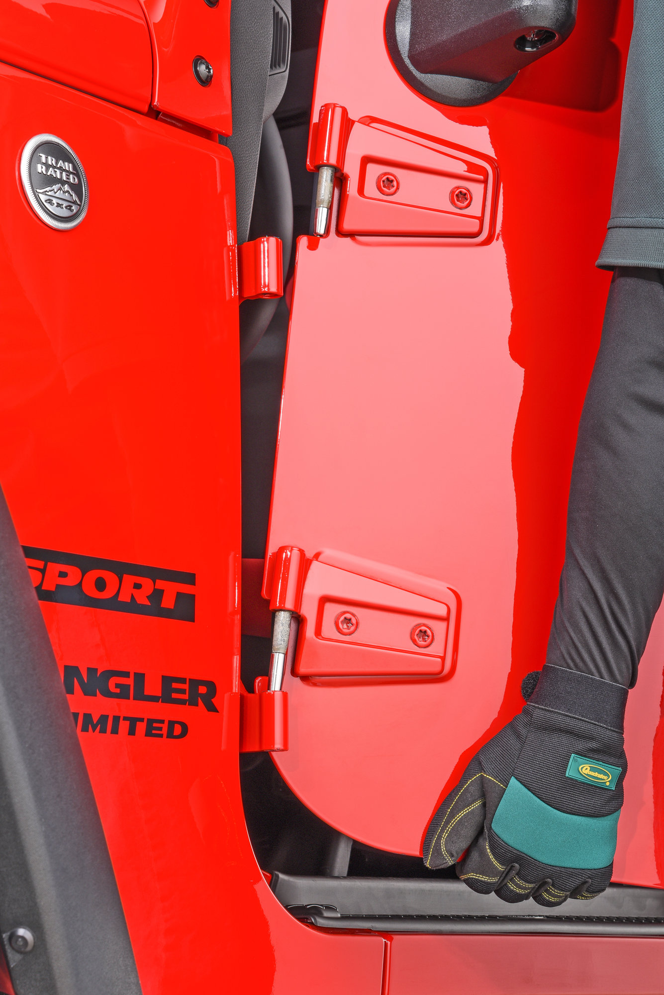 Mirage Unlimited Door Hinge Pin Guides for 0718 Jeep Wrangler JK